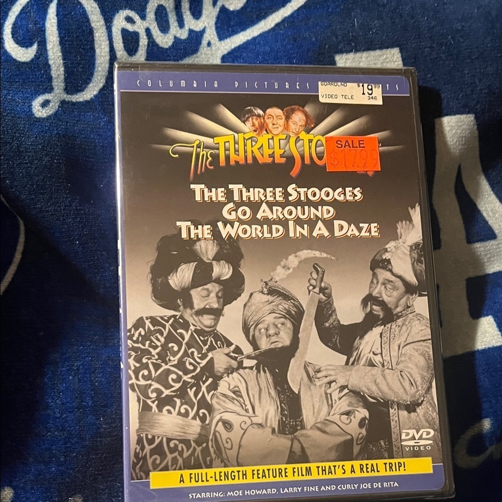 The Three Stooges DVD - Go Around the World in a Daze